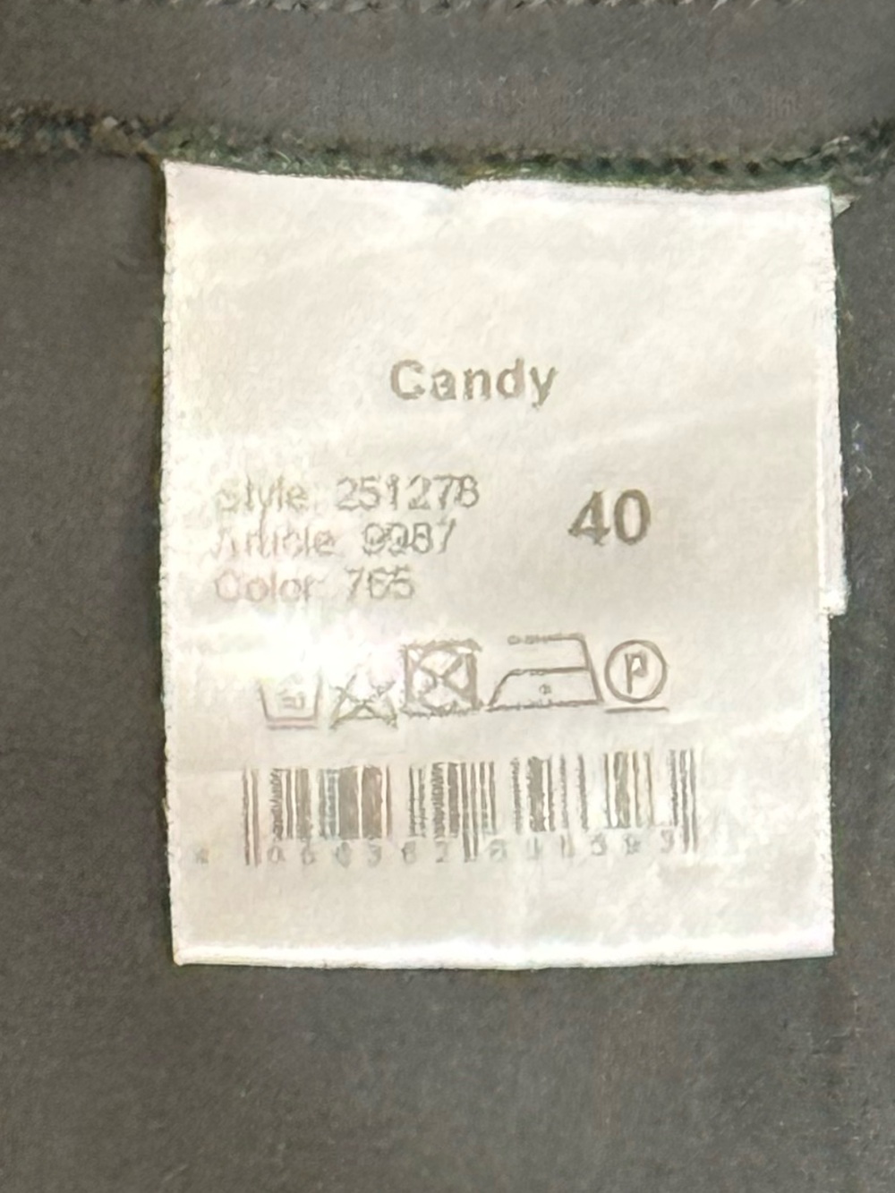RAFFAELLO ROSSI Candy Dark Olive Green Drawstring Joggers - Picture 7 of 13